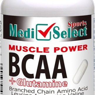 BCAA BCAA+ Glutamine, Branched Chain Amino Acids (Valine, Leucine, Isoleucine), Muscle Energy Source, MediSelect Sports