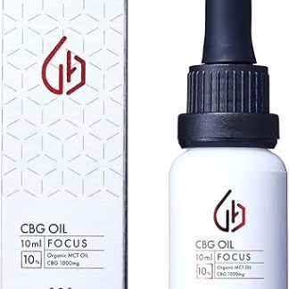 Greeus CBG Oil FOCUS CBG 10% 1000 mg Contents: 0.3 oz (10 g) MCT Oil Focus, Made in Japan, Unscented Grease, Cannabigol, Sublingual Cbg Oil, Daytime, Refreshing