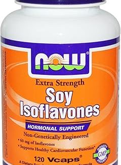 NOW Foods - Soy Isoflavones 60 mg 120 Vegetarian Capsules
