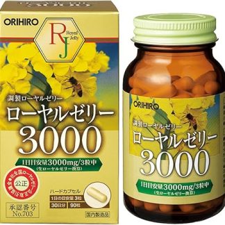 Orihiro Royal Jelly 3000, 90 Tablets