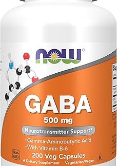 NaFoods GABA 500mg + B6 200 Capsules