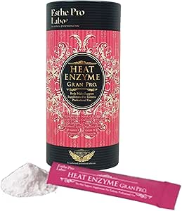 Esthe Pro Labo Heat Enzyme, GranPro, 30 Packs, Powdered Enzyme Supplement, Coenzyme Q10, B Vitamins, L-Carnitine Blended, Pro-Lab Holdings