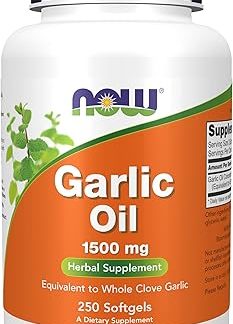 NaFoods Garlic Oil 250 Sgels 1500 mg