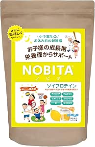 SPAZIO NOBITA FD0002 Soy Protein, Honey Lemon Flavor, 21.3 oz (600 g)