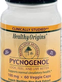 Healthy Origins Pinogenol 100 mg 60 Veggie Capsules