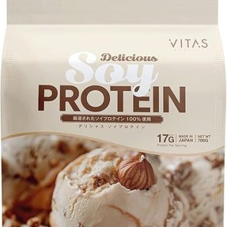 VITAS Soy Protein, Hazelnut Vanilla Flavor, 24.7 oz (700 g)