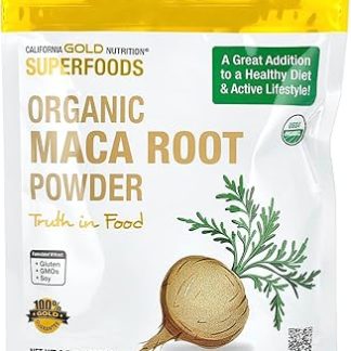 California Gold Nutrition, Super Food, Certified Organic Peruvian Maca Root Powder, 240g (8.5oz)