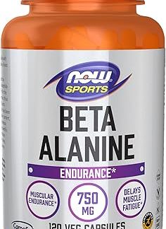 [Overseas Direct Product] Now Foods - Beta Alanin 750 mg. 120 Capsules
