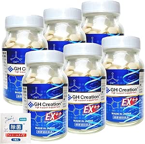 G-Creation EX Plus, 6 Pack, 10.1 fl oz (300 mg), 270 Tablets, 90 Day Supply