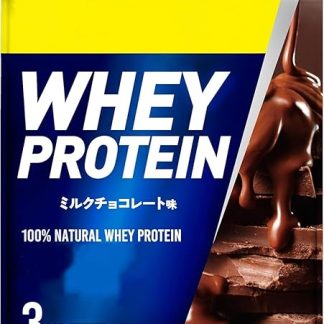Whey Protein, Milk Chocolate Flavor, 6.6 lbs (3 kg), Large Capacity, Made in Japan, High Protein Supplement, Muscle Training, Diet Support