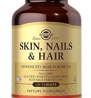 Solgar - Skin, Nails and Hair, Advanced MSM Formula, 120 Count