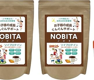 NOBITA FD0002 Novita Protein, Soy Protein, 21.2 oz (600 g), Set of 2 with Shaker (Cocoa Flavor)