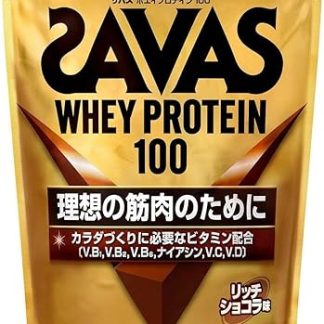 Meiji Savas Whey Protein 100, Rich Chocolate Flavor, 7.6 oz (2,200 g)