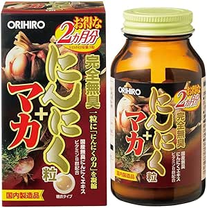 Orihiro Completely Odorless Garlic + Maca Seed