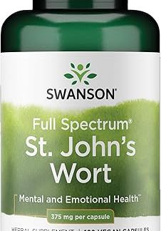 Swanson Full Spectrum Saint John's Wart 375 mg 120 Capsules