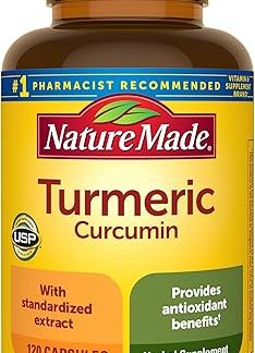 Product Name: Nature Made Turmeric Curcumin 500mg 120 Capsules