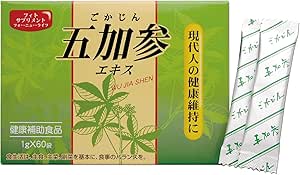Matsuura Pharmaceutical Ginseng Extract, 60 Bags, 20-60 Day Supply (Sleep Quality, Relaxation, Stress and Pressure, Siberian Ginseng, Pesticide Tested, Made in Japan, Powder Type)