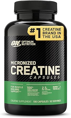 Optimum Neutration Creatine Powder 2500 100 Capsules (Optimum Nutrition)