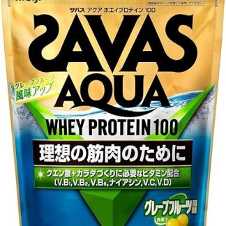 SAVAS Aqua Whey Protein 100 Grapefruit Flavor [WPI] 1800g Meiji