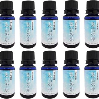 Fulvic Acid Ancient Fountain 1.1 fl oz (30 ml) (300 Drops), High Purity, IHSS Standards, Mineral Absorption Support, Harmful Metal Emissions, High Reduction Power (Protects Against Oxidative Stress),