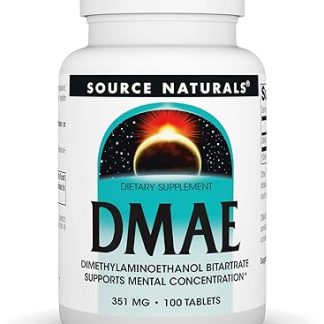 Source Naturals DMAE 351 Mg, 100 Tablets by Source Naturals