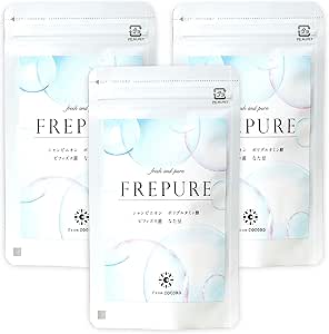 From COCORO Frepure Supplement Tablet, Chewable Type, 30 Tablets, Set of 3 Bags (90 Pieces)
