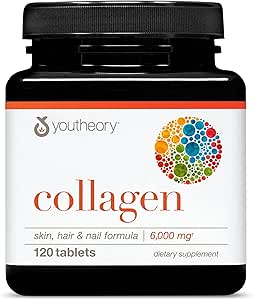 youtheory Collagen Formula 1 and 3, 120 Tablets by Youtheory [Parallel Import]