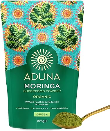 ADUNA Moringa Powder (Powder) 9.8 oz (275 g) (Unheated)