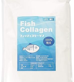 Fish Collagen, Low Molecule Powder, 17.6 oz (500 g) (Approx. 450,000 mg per bag (500 g)), Chemical-free, Natural Peptide Extraction Process, Collagen Peptides, Protein, Collagen Powder, Skin, Fish