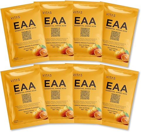 VITAS EAA Wenzhou Mandarin Orange Flavor, Individual Packaging (Set of 8) Made in Japan