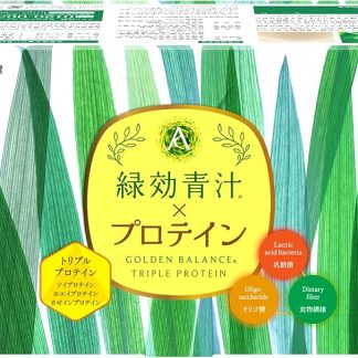 Asahi Midoken Official Green Green Juice x Protein, 60 Bags (0.2 oz (5 g) x 60 Bags), Barley Young Leaves, Lactic Acid Bacteria, Oligosaccharide, Dietary Fiber, Powder
