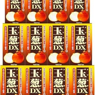 Yuuki Pharmaceutical Onions, Set of 12, 360 Day Supplement, Approx. 360 Capsules, Onions, Onions, and Onions, Case