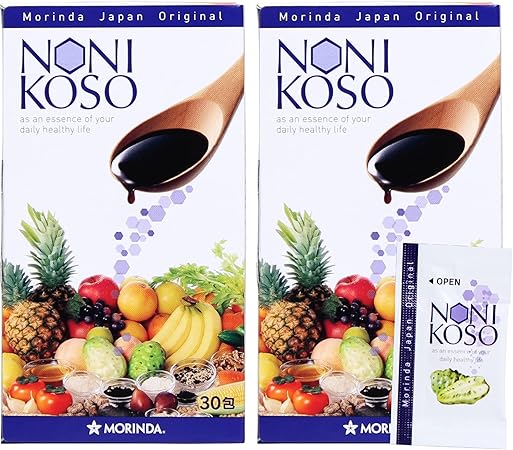 Morinda Noni Enzyme Original 2 Boxes (30 Packets x 2 Boxes)