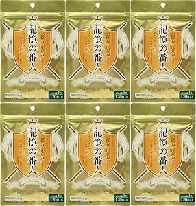 [Set of 6] Memory Keeper 120 Tablets [Food with Functional Display]