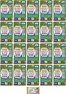 DHC Perfect Supplement Multivitamin & Mineral 3-day supply x 20 bags (60-day supply) (Japoniya Management 991) (Search term: 4511413407936) (DHC Perfect Multivitamin Set)