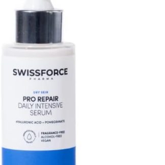 Интенсивная сыворотка Swissforce Pro Repair Daily Intensive Serum 30 мл с гиалуроновой кислотой для интенсивного увлажнения сухой и обезвоженной кожи.
