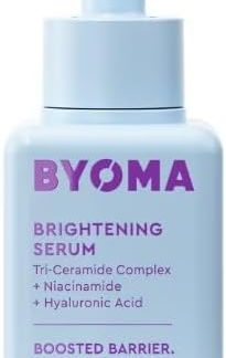 BYOMA Original | Осветляющая сыворотка для кожи с гиалуроновой кислотой, ниацинамидом и церамидами, идеально подходит для увлажнения и сияющего цвета лица, 30 мл, веганский продукт.