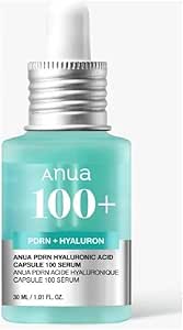 Сыворотка для ухода за кожей Anua PDRN с гиалуроновой кислотой 100+ 30 мл с антивозрастным эффектом.