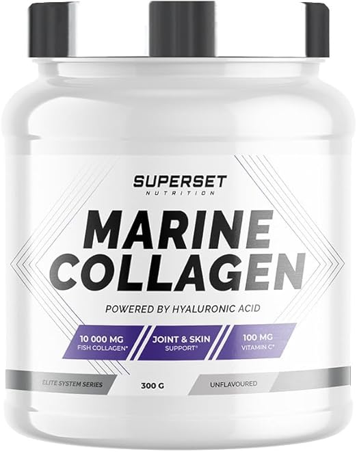 Superset Nutrition - Морской коллаген (300 г) - Коллаген - Высококачественный морской коллаген! - Нейтральный