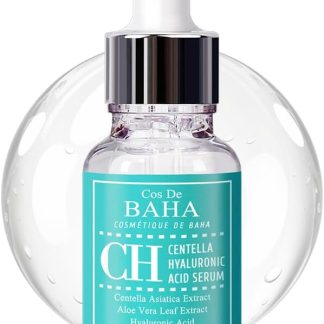 Сыворотка Cos De BAHA Centella Light Cica с экстрактом центеллы азиатской, мадекассозидом и гиалуроновой кислотой для чувствительной кожи, 30 мл (1 упаковка), белая.