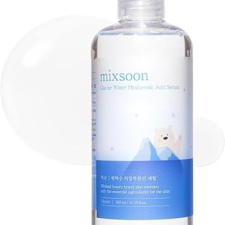 Сыворотка с гиалуроновой кислотой Glacier Water от Mixsoon, подходит как для мужчин, так и для женщин - 10,14 унций (300 мл).