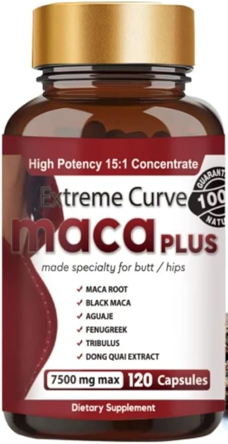 Extreme Curve Maca: косметические колпачки для гладкой кожи и создания изящных контуров. Подчеркните свою фигуру изнутри с помощью лимитированной коллекции EXTREME CURVE MACA.