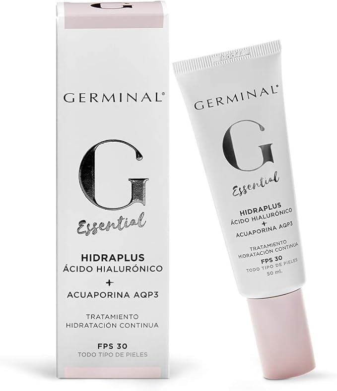 Germinal - Увлажняющий антивозрастной крем | крем для лица с гиалуроновой кислотой | увлажняющий крем для лица | крем для лица с защитой от солнца | 50 мл?