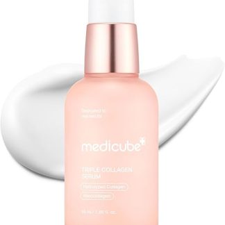 Сыворотка meducube Triple Collagen Serum 55 мл - питает тусклую кожу тройным коллагеновым комплексом - легкая сыворотка с ниацинамидом и гиалуроновой кислотой - корейский уход за кожей