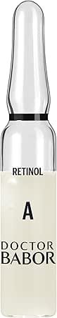 Сыворотка для лица DOCTOR BABOR Renewal Ampoules концентрированная, обладает антивозрастным эффектом, делает кожу более тонкой и гладкой, содержит инкапсулированный ретинол с бакучиолом и трипептидом, веганская формула, 7 x 2 мл.