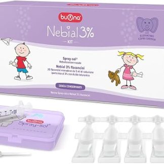 Набор BUONA Nebianax 3%: флаконы + спрей, 1 шт.