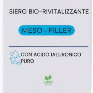 Сыворотка для лица Querida Meso Filler с чистой гиалуроновой кислотой – мгновенный эффект подтяжки и заполнения пор – против морщин и профессиональное увлажнение – произведено в Италии – 30 мл