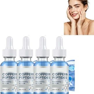 Сыворотка Coppers Peptides для макияжа, комплекс антивозрастных мультипептидов, гиалуроновая кислота для интенсивного увлажнения, повышения эластичности, lisse les rideules, repulse la peau réparée (PCS4)