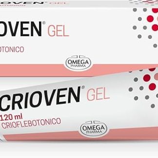 Omega Pharma Crioven Гель с экстрактом центеллы азиатской с охлаждающим эффектом, облегчающий отеки ног, 120 мл