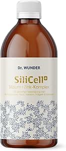 Dr. Wunder® SiliCell 500 мл: высококонцентрированный органический кремний (кремниевая кислота) из хвоща || для крепких костей, суставов и сухожилий - для красивой кожи, волос и ногтей